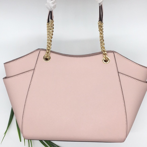 Michael Kors LG CHAIN SHLDR TOTE Powder Blush - Picture 2 of 8